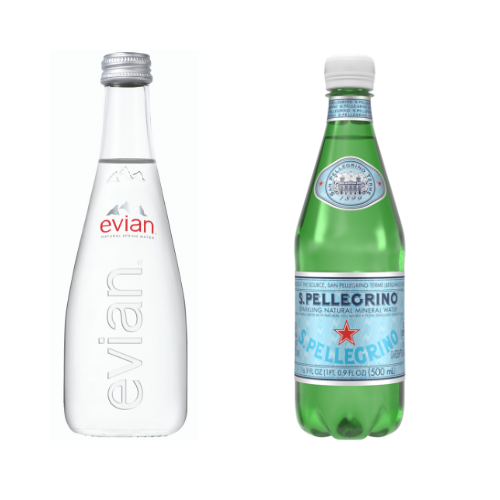 Mountain Valley Water 11oz Glass Bottles