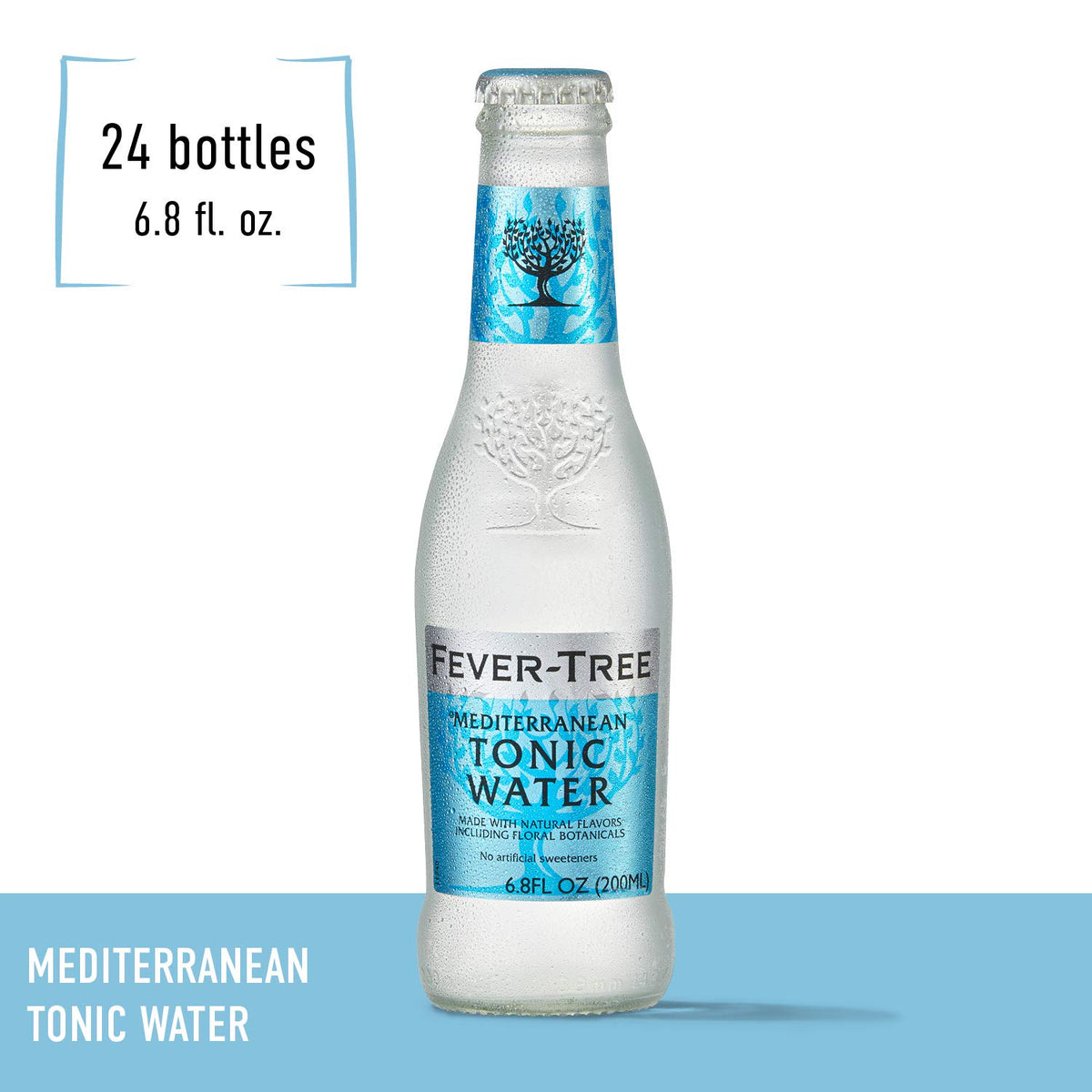 24 Acqua tonica 'Mediterranea' – Fever Tree (200 ml) – stappando