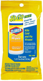 Load image into Gallery viewer, Clorox Disinfecting Wipes Citrus Blend - 9 CT- 12 pack
