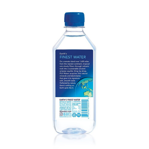 Fiji Natural Artesian Water 16.9 fl oz Plastic Bottle Pack of 24