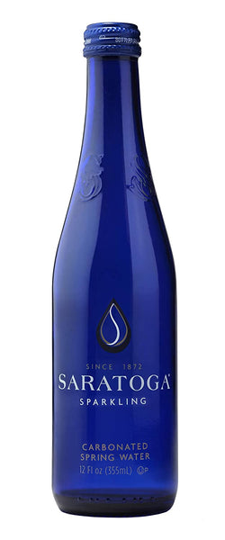 Saratoga Spring Sparkling 12 oz Glass - Pack of 24 –