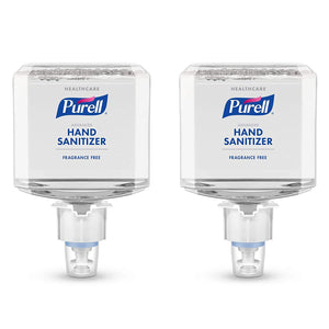 Purell Advanced Hand Sanitizer Dispenser Refill Bottle pack of 2 - 1,200 mL For Purell ES8