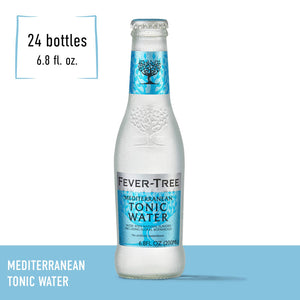 Fever-Tree Mediterranean Tonic Water 200ml Glass Bottle Pack of 24