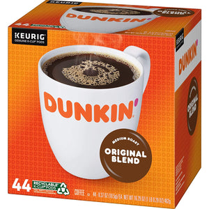 Original Blend Medium Roast Coffee, 44 K Cups for Keurig Coffee Makers - 2 Pack