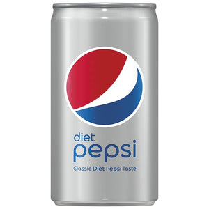 Diet Pepsi 7.5 oz Mini Can Pack of 24