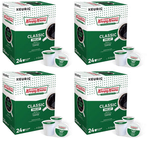 Krispy Kreme Classic Decaf Medium Roast Coffee K-Cups (96 Count)