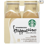 Load image into Gallery viewer, Starbucks Coffee Vanilla Frappuccino 9.5 oz Glass Bottle Pack of 24
