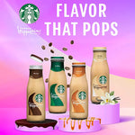 Load image into Gallery viewer, Starbucks Coffee Vanilla Frappuccino 9.5 oz Glass Bottle Pack of 24
