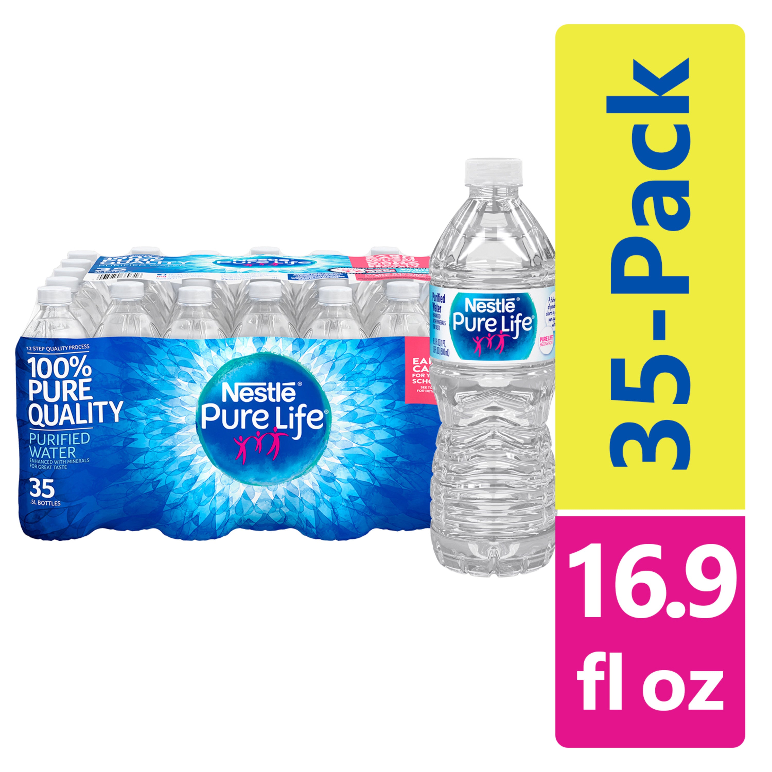 Nestle Water 16.9 oz Pack of 35
