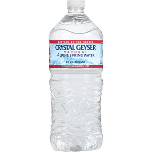 Crystal Geyser 1 Liter Pack of 15