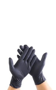 Black Nitrile Disposable Gloves Pack of 200